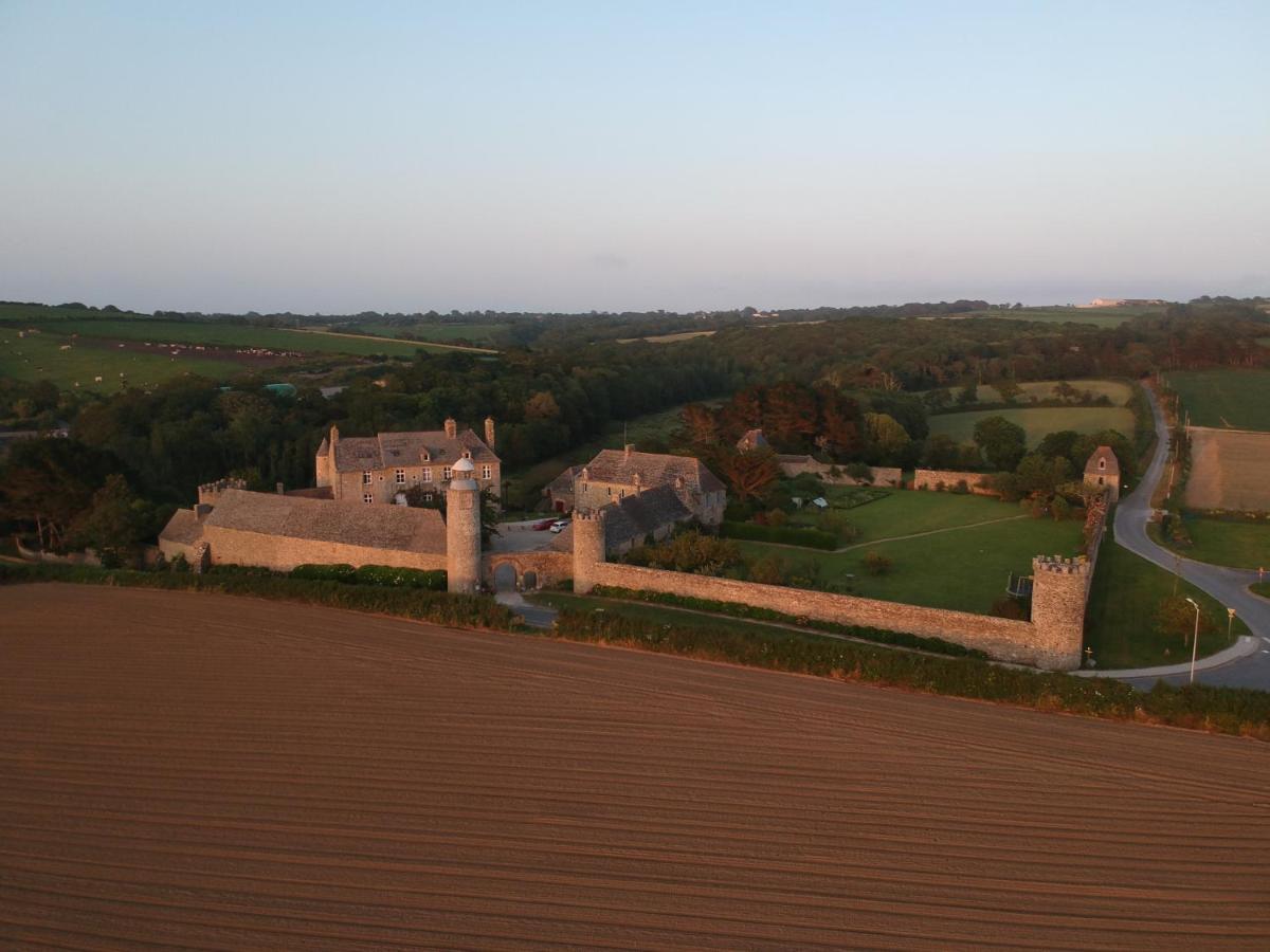 Les Chambres Du Chateau Du Rozel Le Rozel Exteriör bild