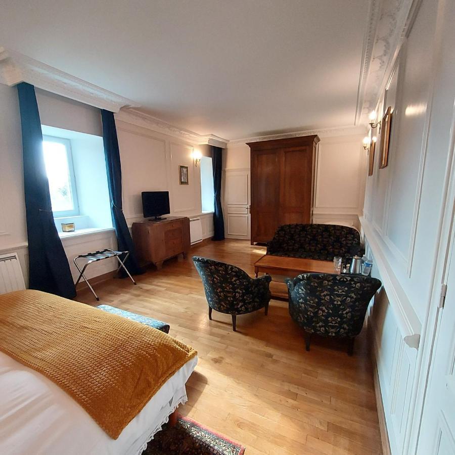 Les Chambres Du Chateau Du Rozel Le Rozel Exteriör bild