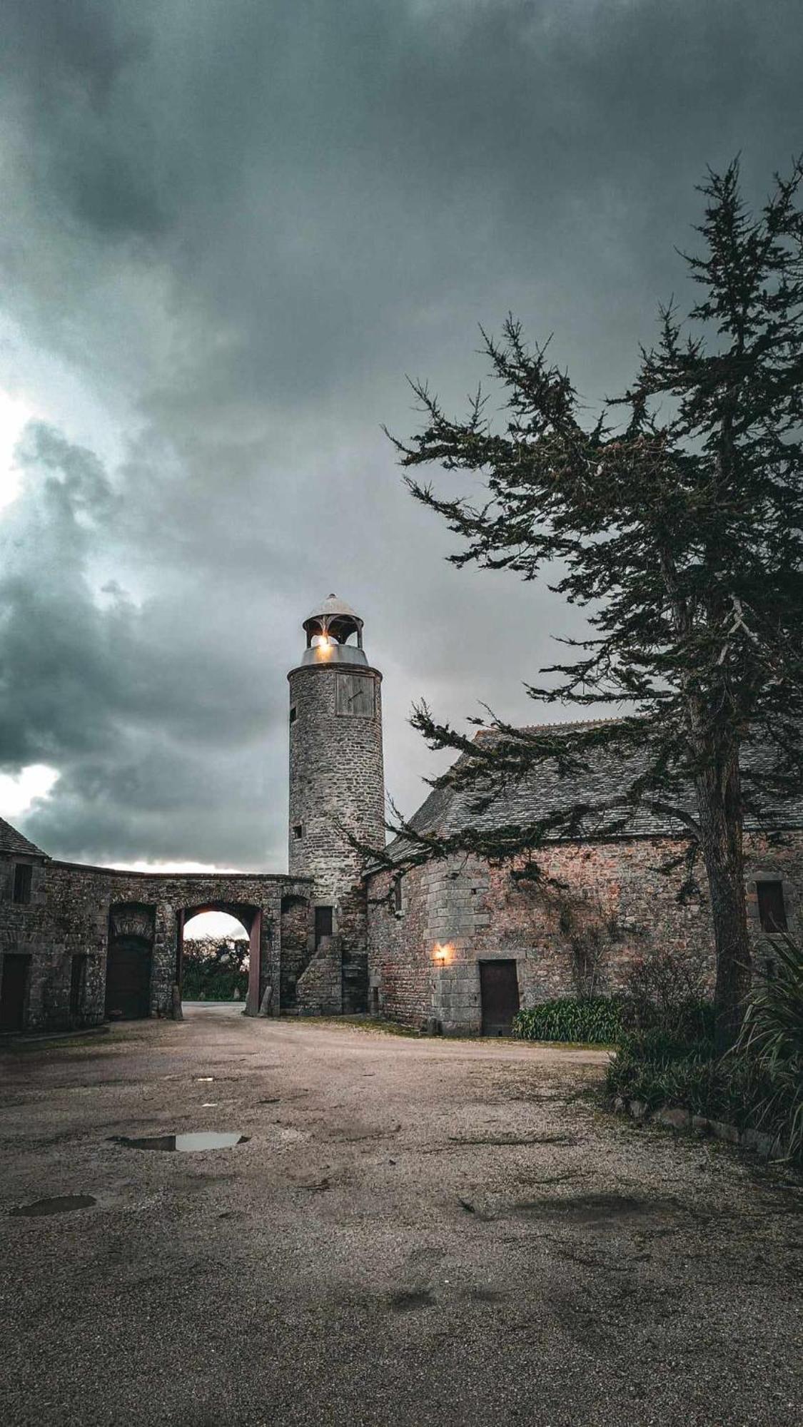 Les Chambres Du Chateau Du Rozel Le Rozel Exteriör bild