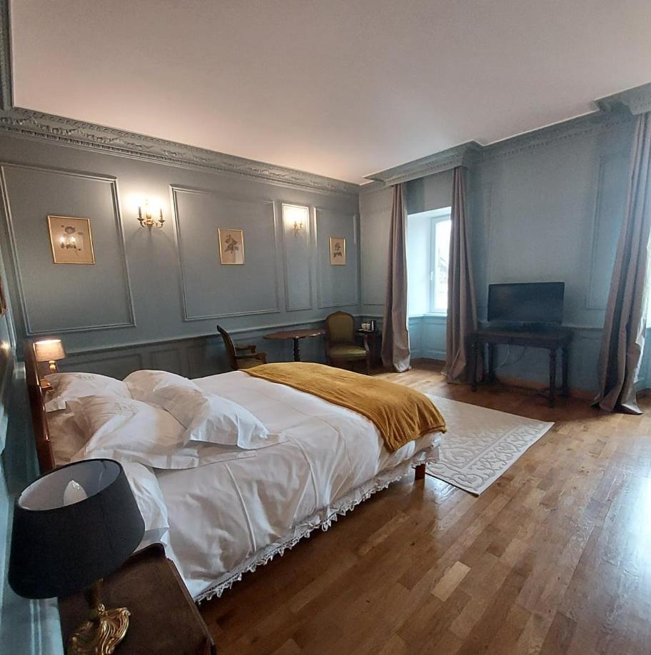 Les Chambres Du Chateau Du Rozel Le Rozel Exteriör bild