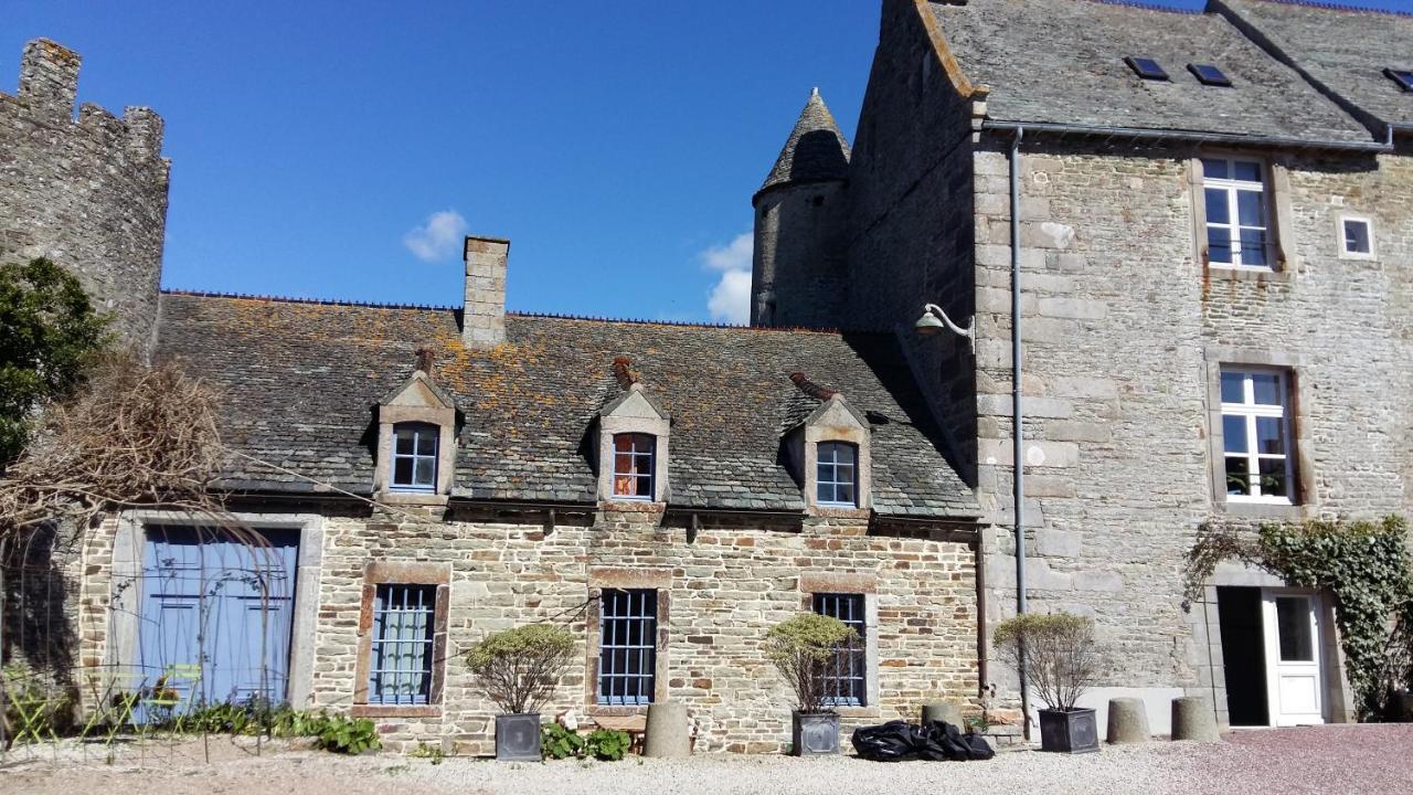 Les Chambres Du Chateau Du Rozel Le Rozel Exteriör bild