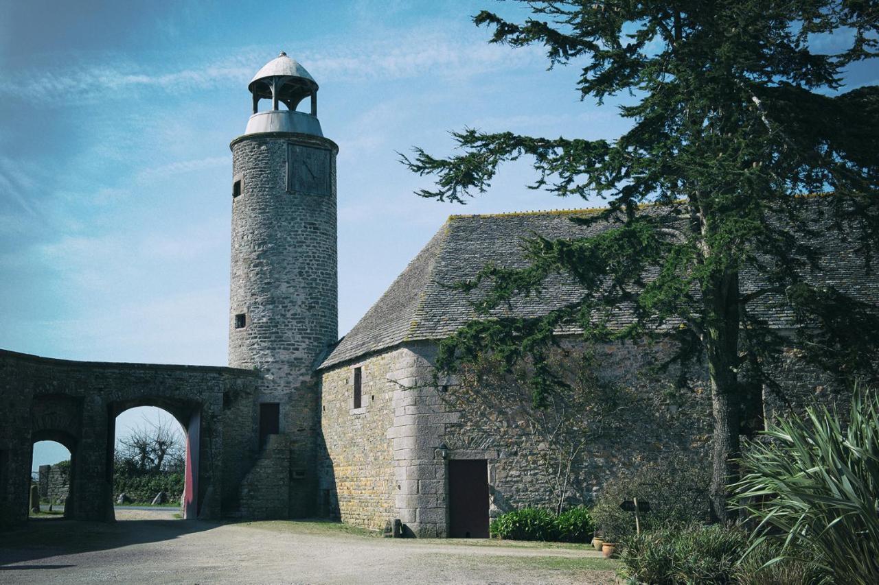 Les Chambres Du Chateau Du Rozel Le Rozel Exteriör bild